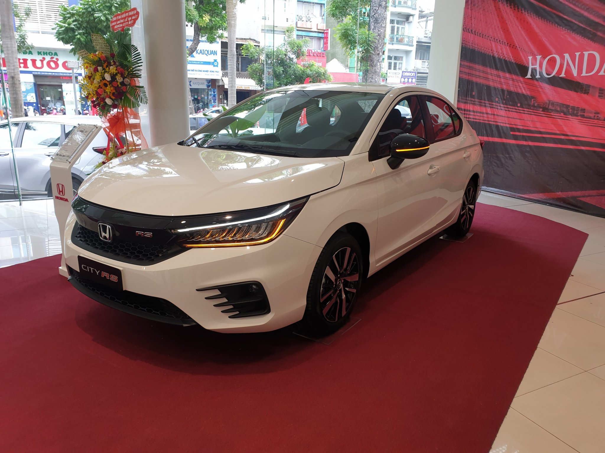 Honda City RS xanh  Màu mới ấn tượng  Hợp mệnh Thủy